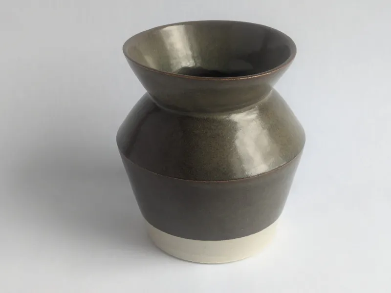 Deep Cypress Cinch Vessel Vase
